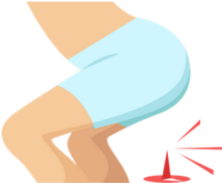 اعراض شرخ البواسير