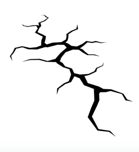 شكل الشرخ بالصور